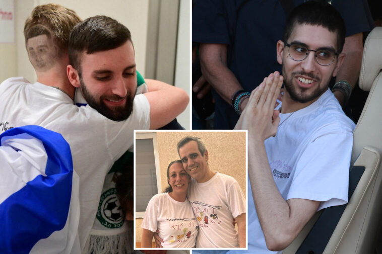freed-israeli-hostages-recount-brutal-beatings,-starvation-and-years-underground-in-hamas-captivity
