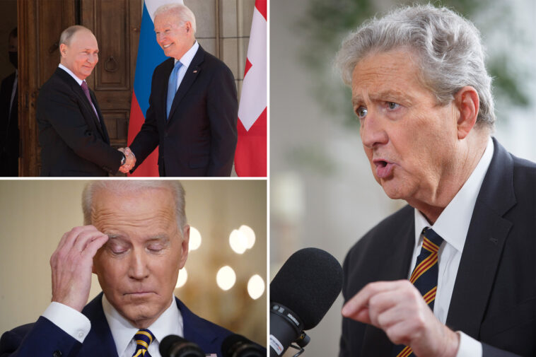 biden’s-cognitive-decline-emboldened-putin-to-invade-ukraine,-sen.-john-kennedy-tells-‘pod-force-one’