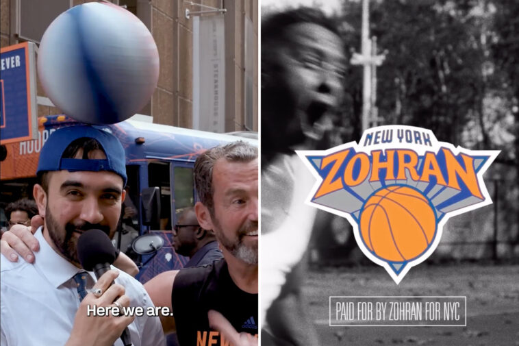 ny-knicks-issue-zohran-mamdani-cease-and-desist-over-logo-in-campaign-ad-—-stressing-they-‘do-not-endorse’