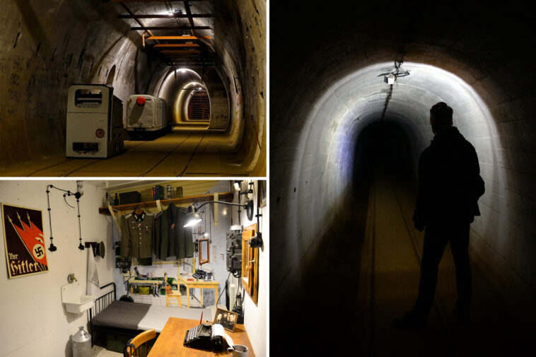 a-vestige-of-nazi-germany,-underground-tunnels-in-poland-transformed-into-a-museum