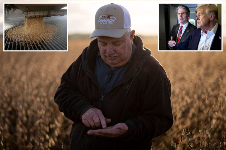 treasury-secretary-bessent-says-he-felt-‘pain’-from-china-tariffs-because-he-is-‘actually-a-soybean-farmer’