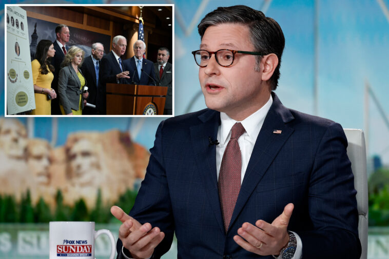 arctic-frost-provision-in-spending-bill-to-let-spied-on-senators-sue-for-$500k-will-‘probably’-be-repealed:-mike-johnson