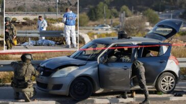 west-bank-car-ramming-and-stabbing-attack-kills-elderly-israeli-man,-injures-3-others