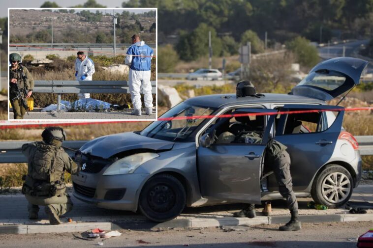 west-bank-car-ramming-and-stabbing-attack-kills-elderly-israeli-man,-injures-3-others