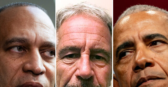 report:-house-democrat-leader-hakeem-jeffries-solicited-donations-from-jeffrey-epstein,-asked-him-to-meet-with-obama