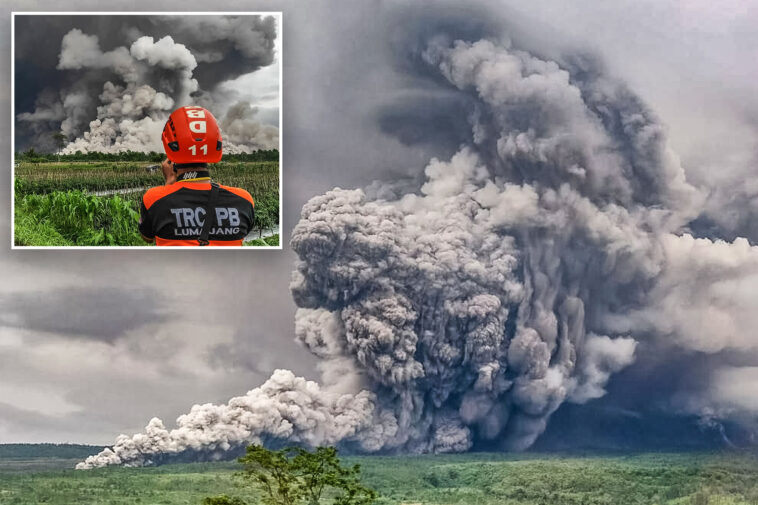 volcano-erupts,-sending-ash-over-6,500-feet-into-the-sky,-threatening-air-traffic-in-indonesia