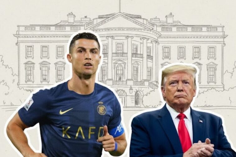 ‘two-goats’:-cristiano-ronaldo-chops-it-up-with-trump-at-the-white-house