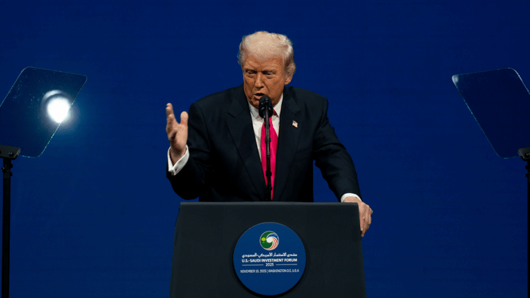 trump-explains-trans-sports-controversy-to-saudi-investors-who-he-says-‘don’t-do-a-lot-of-transitioning’