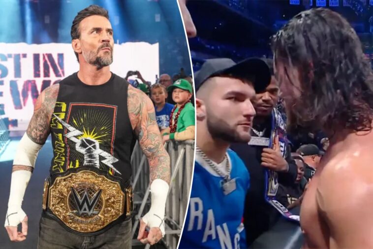 cm-punk-blasts-‘stupid-giants-fans’-unhappy-with-cam-skattebo’s-wwe-raw-appearance