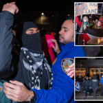 antisemitic-mob-descends-on-historic-nyc-synagogue-—-urging-the-‘resistance’-to-‘take-another-settler-out’