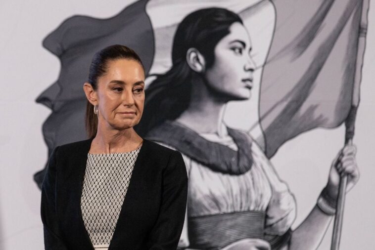 claudia-sheinbaum-records-lowest-approval-of-41%-in-one-year-of-government-amid-discontent-over-security,-economy,-corruption,-and-police-repression-during-the-november-15-march-in-mexico-city