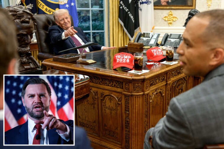 vance-explains-story-behind-viral-photos-of-schumer,-jeffries-at-white-house-meeting