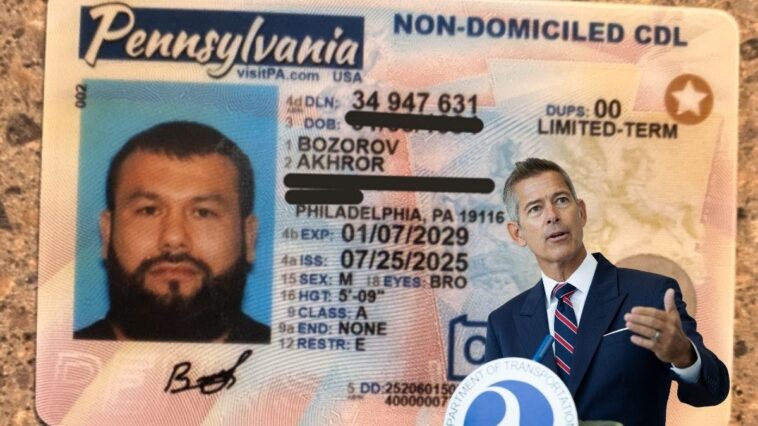 trump-admin-threatens-to-withhold-$75m-from-blue-state-that-gave-commercial-driver’s-licenses-to-illegals