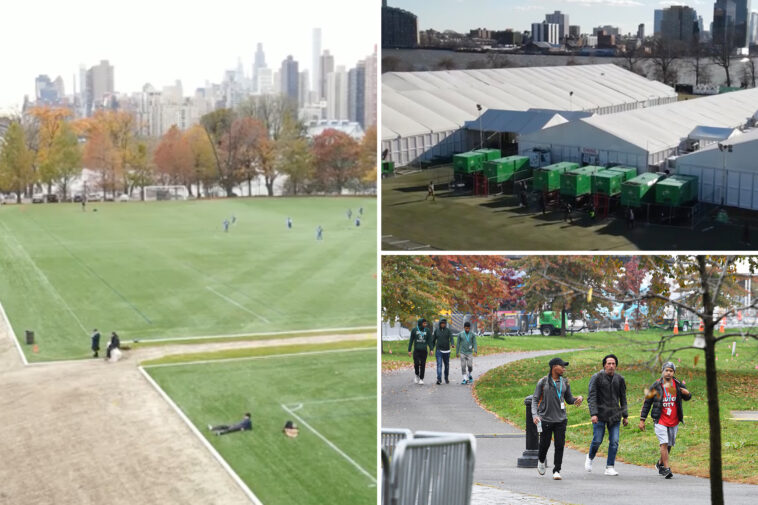 randall’s-island-soccer-fields-restored-after-being-used-as-migrant-tent-city,-sparking-outrage-at-huge-price-tag