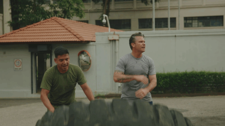 footage-shows-hegseth-training-with-us.-troops-during-malaysia-visit-(video)
