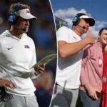couple-gets-engaged-on-field-at-ole-miss-game-—-and-lane-kiffin-joins-the-celebration