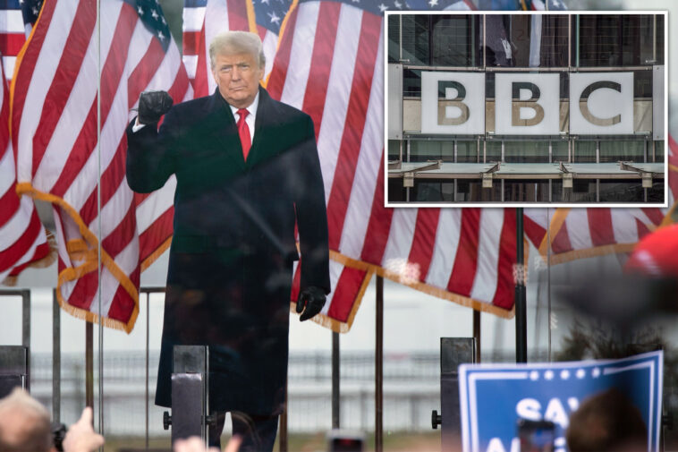 bbc-expected-to-apologize-after-using-doctored-footage-of-trump’s-jan.-6-speech-in-documentary:-report