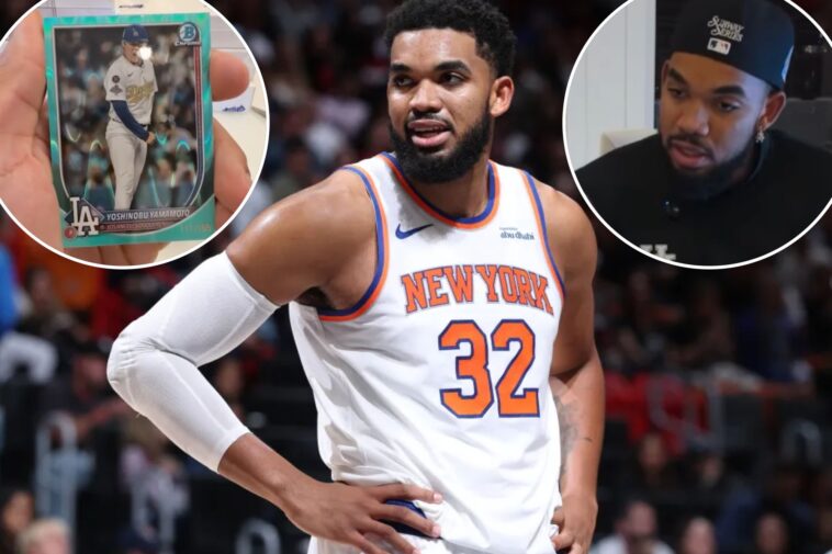 knicks’-karl-anthony-towns-sells-rare-yoshinobu-yamamoto-card-for-$72k