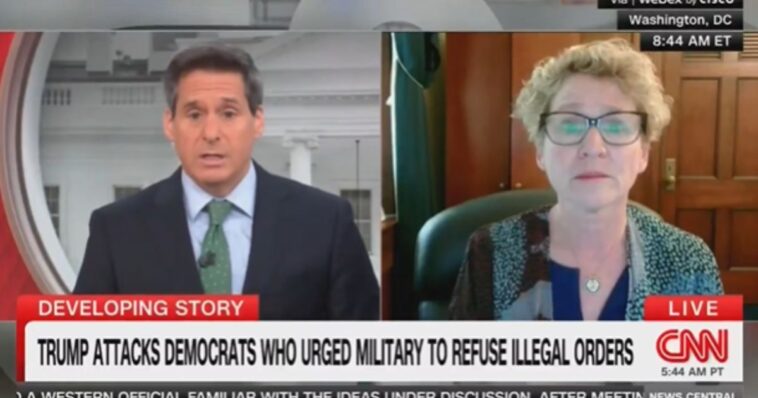 democratic-congresswoman-doubles-down-on-video-of-liberal-lawmakers-telling-troops-to-question-orders
