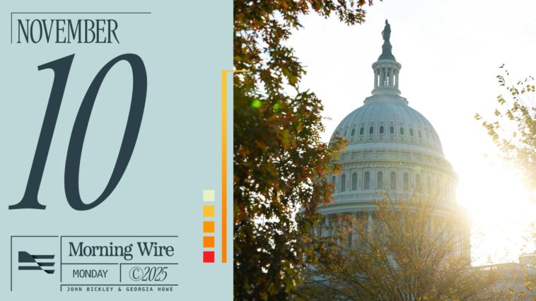 morning-brief:-dems-crack-over-shutdown,-ice-attacked-in-chicago,-&-trump-set-for-historic-sitdown