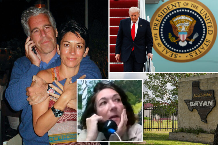 sex-trafficker-ghislaine-maxwell-to-ask-trump-administration-to-commute-prison-sentence,-house-dems-claim