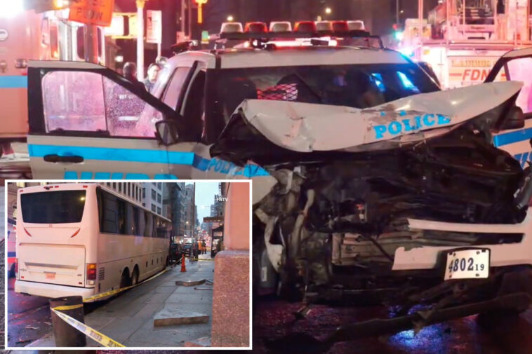 nypd-vehicle-plows-into-bus-in-nyc,-leaving-2-injured:-cops