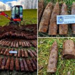 father-and-son’s-metal-detecting-trip-uncovers-historic-artillery-cache-in-czech-forest