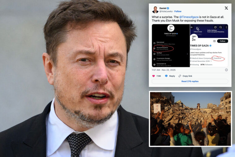 new-x-location-tool-exposes-fake-gaza-accounts-taking-advantage-of-war-by-seeking-donations