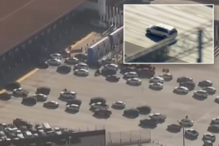 woman-evades-police-in-180-mile,-high-speed-car-chase-from-california-to-mexico-in-allegedly-stolen-minivan