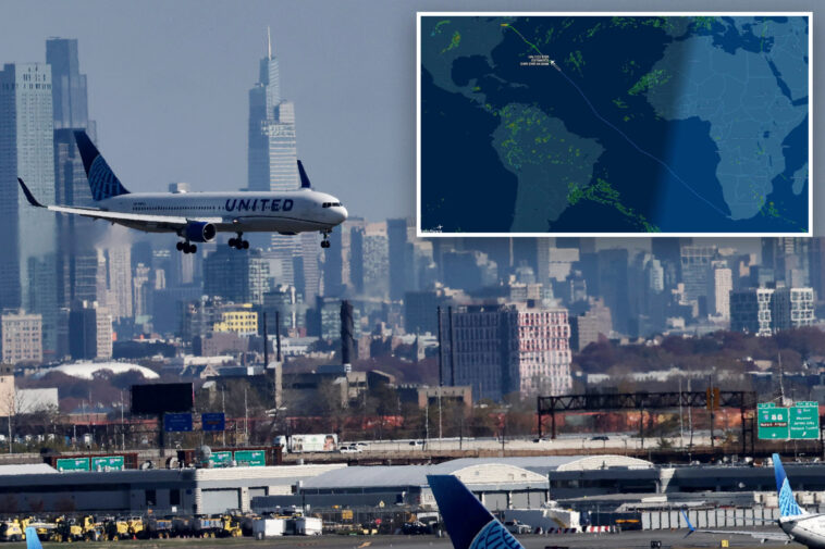 united-airlines-flight-from-newark-to-south-africa-turns-around-over-atlantic-after-medical-emergency