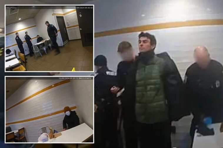 bodycam-images-show-luigi-mangione’s-mcdonald’s-arrest-as-defense-challenges-evidence-collection