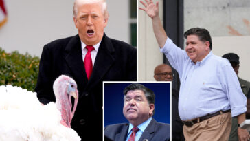 trump-mocks-‘big,-fat-slob’-jb.-pritzker-at-white-house-turkey-pardon