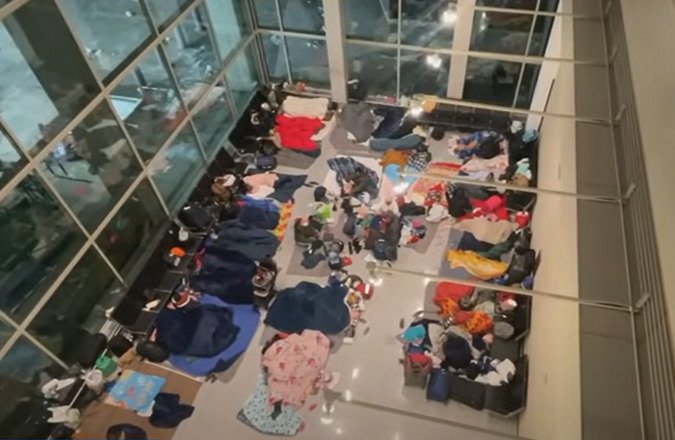 report:-the-biden-administration-forced-airports-to-house-illegal-immigrants-during-the-border-crisis,-ignoring-safety-concerns