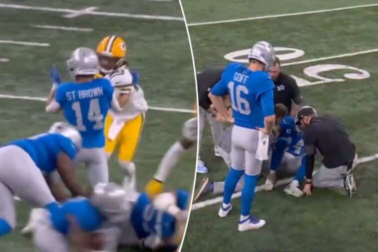 amon-ra-st.-brown-leaves-lions’-thanksgiving-game-with-troubling-ankle-injury