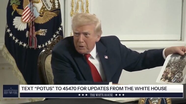 “are-you-stupid?”-—-pres-trump-obliterates-“reporter”-who-asked-why-he-blames-biden-for-afghan-terrorist-entering-the-us.-—-holds-up-photo-of-packed-evacuation-plane-to-prove-his-point
