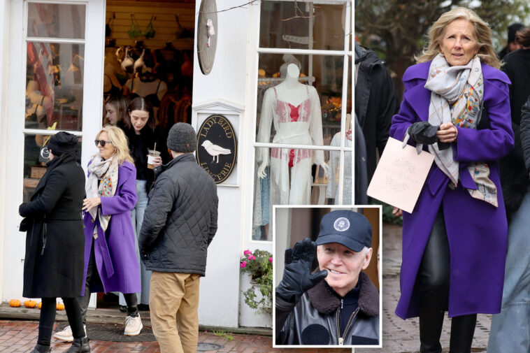 jill-biden-spotted-popping-into-nantucket-lingerie-shop-on-black-friday