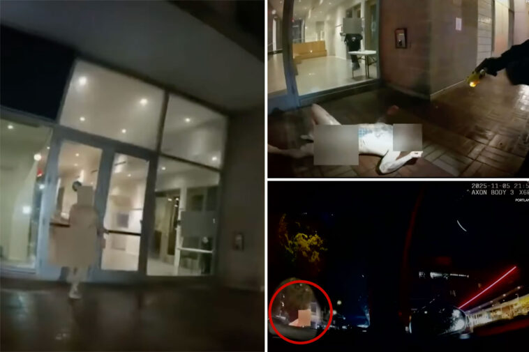 wild-bodycam-footage-shows-portland-cops-hit-naked-man-who-was-high-on-meth-with-squad-car,-tase-him