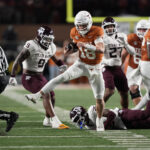 arch-manning,-texas-spoil-texas-a&m’s-bid-for-undefeated-season-to-keep-cfp-hopes-alive