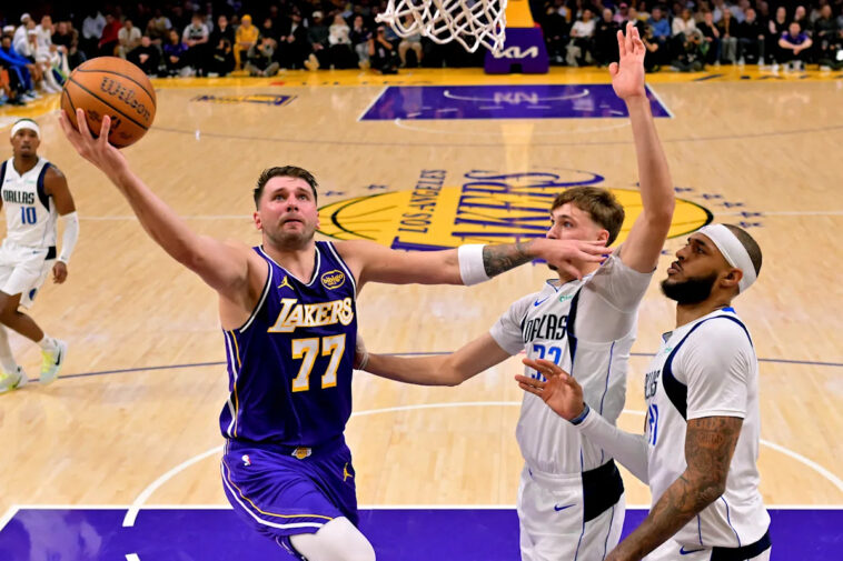 lakers’-luka-doncic-shows-off-mvp-stuff-against-mavericks-in-first-meeting-with-cooper-flagg