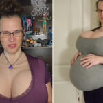 baltimore-high-school-teacher-under-fire-for-kink-posting-in-fake-pregnancy-belly,-massive-breasts