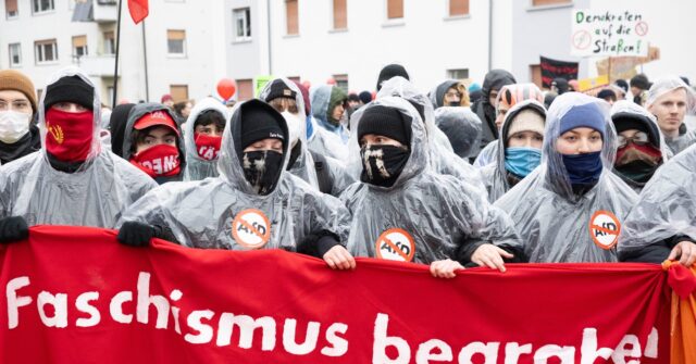 antifa-radicals-clash-with-police,-attack-mp-at-launch-of-afd-youth-branch