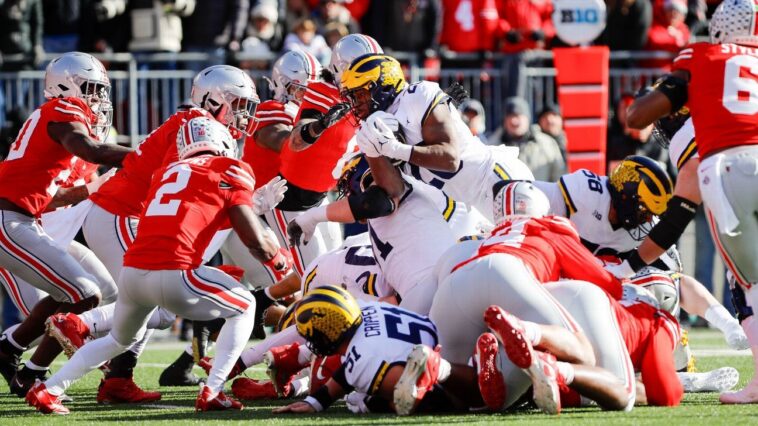 ohio-state-michigan-live-updates:-wolverines-trying-for-fifth-straight-in-heated-rivalry