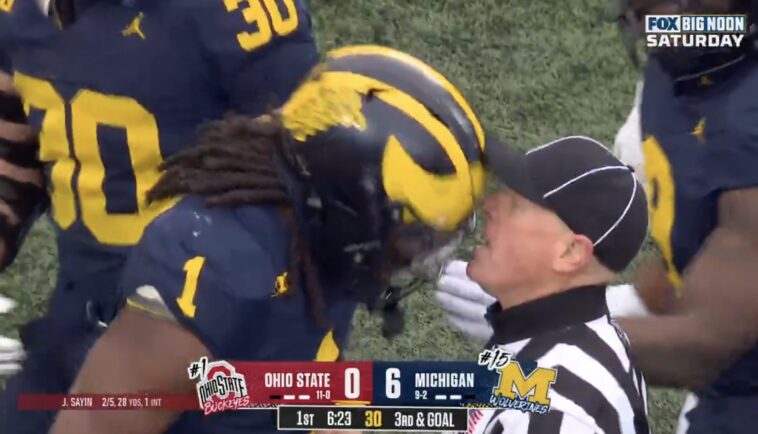 michigan-player-appears-to-headbutt-ref-—-but-is-not-ejected-from-ohio-state-clash