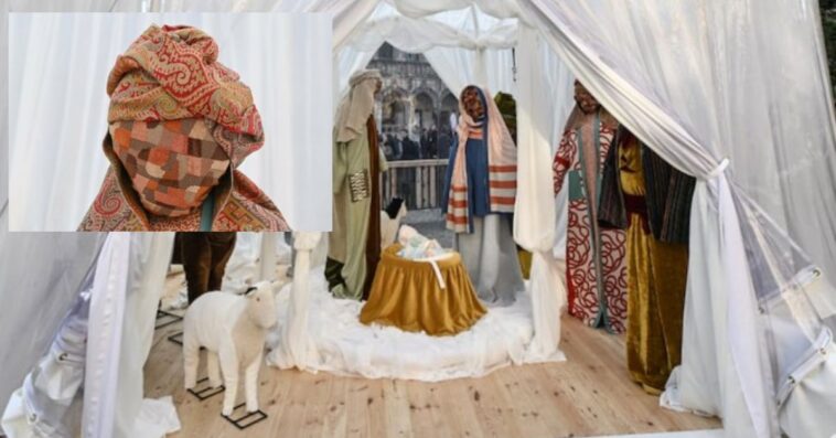 head-of-baby-jesus-stolen-from-controversial-‘inclusive’-nativity-scene-in-brussels’-grand-place-(video)