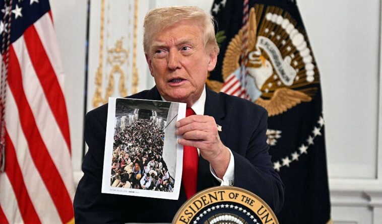 ‘we-don’t-want-those-people’:-trump-defends-refugee-pause,-declines-to-lay-out-timeline