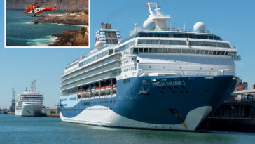 marella-cruises-passenger,-76,-missing-after-falling-overboard-off-coast-of-spain