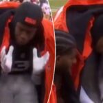 shedeur-sanders,-jerry-jeudy-get-animated-in-sideline-conversation-during-browns’-loss