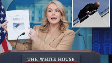 leavitt-blasts-ny-times-reporter-for-trump-health-story,-recalling-how-she-covered-biden-decline:-‘are-you-kidding-me?’