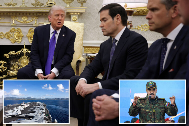 white-house-doesn’t-rule-out-boots-on-the-ground-in-venezuela-as-trump-convenes-top-security-team