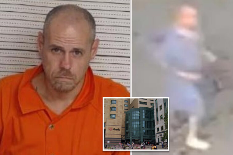 inmate-attempts-suicide-—-then-escapes-atlanta-hospital,-steals-suv-and-gun